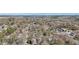 Stunning aerial view of a residential neighborhood near a bustling city in early spring at 2108 Main Nw St, Atlanta, GA 30318