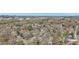Gorgeous birds-eye view of a cozy neighborhood dotted with trees on a bright sunny day at 2108 Main Nw St, Atlanta, GA 30318