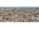 Overhead view captures a residential neighborhood in early spring near local businesses at 2108 Main Nw St, Atlanta, GA 30318