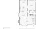First floor plan with kitchen, living room, Gathering room, dining room, and bathroom at 2108 Main Nw St, Atlanta, GA 30318
