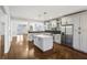 Bright kitchen features stainless appliances, ample counter space, and modern pendant lighting at 2108 Main Nw St, Atlanta, GA 30318