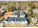 Aerial view of new townhome construction, showcasing the layout and surrounding neighborhood at 3165 Dogwood Dr # 107, Hapeville, GA 30354