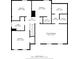 Second floor floor plan featuring the primary bedroom, three bedrooms, walk-in closets and two bathrooms at 1522 Wood Valley Dr, Marietta, GA 30066