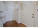 Mudroom with storage and granite countertop, offering convenient entry and organization at 2260 Wood Falls Dr, Cumming, GA 30041
