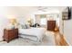 Bright bedroom with hardwood floors, neutral tones, and ample natural light creates a cozy retreat at 3605 Wood Valley Ne Ct, Brookhaven, GA 30319