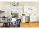 Charming kitchen breakfast nook features an outdoor view and stainless dishwasher at 3605 Wood Valley Ne Ct, Brookhaven, GA 30319