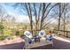 Spacious deck with comfortable seating area offers a serene outdoor retreat with scenic views at 3605 Wood Valley Ne Ct, Brookhaven, GA 30319