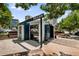 A charming stand alone Brash coffee shop with a mix of wood and metal at 966 Tilden Nw St, Atlanta, GA 30318