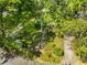 Charming home with a stone walkway leading to the front door, lush green lawn, and mature trees at 966 Tilden Nw St, Atlanta, GA 30318