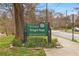 Knight Park sign in a green space in the city of Atlanta surrounded by lush flowers and grass at 966 Tilden Nw St, Atlanta, GA 30318