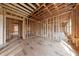 Bedroom under construction with wood framing, windows, and space for customization and personal design at 2983 Habersham Nw Ct, Atlanta, GA 30305