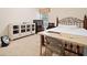 Bedroom with carpet flooring, furniture, and natural light at 153 Newcastle Walk, Woodstock, GA 30188