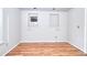 Unfinished basement with wood flooring, recessed lighting, and neutral walls at 4751 Lorient Ct, Snellville, GA 30039