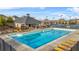 Community pool and clubhouse with ample lounge chairs create an inviting outdoor space at 4826 Ralin Ct, Atlanta, GA 30331