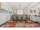Elegant dining room featuring a large table, stylish chairs, and sophisticated decor at 4826 Ralin Ct, Atlanta, GA 30331