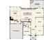 First floor plan featuring an open kitchen, Gathering room, breakfast nook, dining room, and two-bay garage at 4826 Ralin Ct, Atlanta, GA 30331