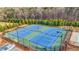 Aerial view of community tennis courts, perfect for friendly matches and active lifestyles at 4826 Ralin Ct, Atlanta, GA 30331