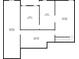 Basement floor plan featuring dimensions of rooms and layout of storage spaces at 1620 Rising Mist Ln, Cumming, GA 30041