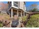 Outdoor space featuring patio with fire pit and chairs for entertaining at 700 Clubside Dr, Roswell, GA 30076