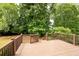 Image of a wooden deck overlooking a grassy yard at 1976 Hedge Brooke Nw Trl, Acworth, GA 30101