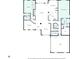 First floor floor plan featuring a great room, kitchen, dining area, and primary bedroom suite at 1976 Hedge Brooke Nw Trl, Acworth, GA 30101