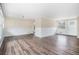 Spacious living room featuring attractive hardwood flooring and plenty of natural light at 3409 Glensford Dr, Decatur, GA 30032