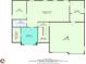 Basement floor plan showcasing bedrooms, bathrooms, and storage at 3031 Clove Tree Ln, Woodstock, GA 30189