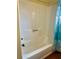 Clean and well-maintained shower area with white tiled walls and essential fixtures at 712 Copper Trace Way, Woodstock, GA 30189