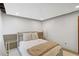 Simple yet elegant bedroom with a comfortable bed and tasteful decor at 2125 Datona Sw Dr, Atlanta, GA 30331