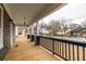 Relaxing porch with wood floors and decorative lighting, perfect for enjoying the outdoors at 973 Parsons Sw St, Atlanta, GA 30314