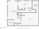 Basement floor plan showing layout with finished areas including a bonus room, gym, and storage space at 2672 Langland Ne Ct, Atlanta, GA 30345