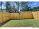 Backyard features a new wooden fence and a lush lawn at 2698 Ne Almand Ln, Conyers, GA 30013