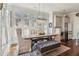 Elegant dining room with shiplap accents and ample natural light at 4224 Dogwood Bend Park, Duluth, GA 30096