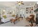 Inviting living room with built-in shelving, comfortable seating, and neutral color palette at 4224 Dogwood Bend Park, Duluth, GA 30096