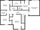 Detailed floor plan showcasing layout of rooms, dimensions, and spatial relationships within the home at 900 Cherringham Ct, Alpharetta, GA 30005