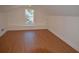 Finished attic space perfect for a bedroom or game room at 2078 Lyle Ave, College Park, GA 30337