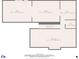 Spacious basement with dimensions of 30'7