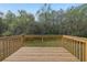Inviting wooden deck overlooking a lush, green backyard, perfect for outdoor entertaining at 4001 Oak Field Dr, Loganville, GA 30052