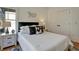 Cozy bedroom features a queen-sized bed, nightstand, and hardwood floors at 2159 James Aly, Atlanta, GA 30345