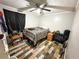 Bedroom featuring wood-look floors, neutral walls, and a ceiling fan at 208 Doane St, Atlanta, GA 30315