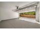 Spacious two car garage with epoxy floors and an automatic door leading to the backyard at 431 Clifton Ne Rd, Atlanta, GA 30307