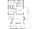 Floor plan showcasing the layout of the main level and outdoor deck at 8498 Colony Club Dr, Alpharetta, GA 30022