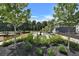 Well-maintained community features lush lawns, vibrant flowers, and beautiful trees at 2175 James Aly, Atlanta, GA 30345