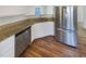 Well-equipped kitchen with stainless steel appliances and light cabinets, perfect for cooking and entertaining at 2917 Yukon Nw Trl, Acworth, GA 30101