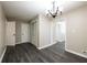 Well-lit dining room showcasing hardwood floors at 264 Silver Springs Sw Cir, Atlanta, GA 30310