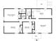 Layout of the home, including dimensions for the bedrooms, bathrooms, kitchen, and Gathering room at 4089 Lindsey Dr, Decatur, GA 30035