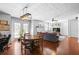 Living room area with hardwood floors, neutral paint, and lots of natural light at 1401 Keys Crossing Ne Dr, Atlanta, GA 30319