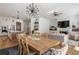 Open-concept living space combining kitchen, dining, and living areas at 557 Stone Field Nw Run, Marietta, GA 30060