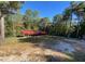 Outdoors with a pavilion surrounded by trees at 615 Woodruff Rd, Carrollton, GA 30116