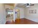 Elegant dining room featuring hardwood floors, detailed trim, and an open layout at 2409 Brynfield Cv, Suwanee, GA 30024